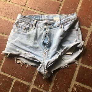 Shorts - cut off levi shorts Shorts - cut off levi shorts